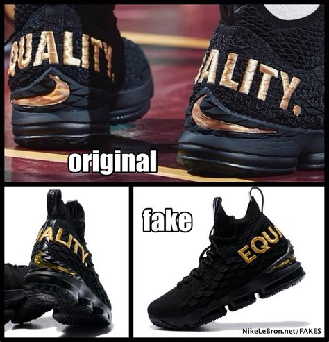 nike lebron 15 real vs fake|nike lebron 15.